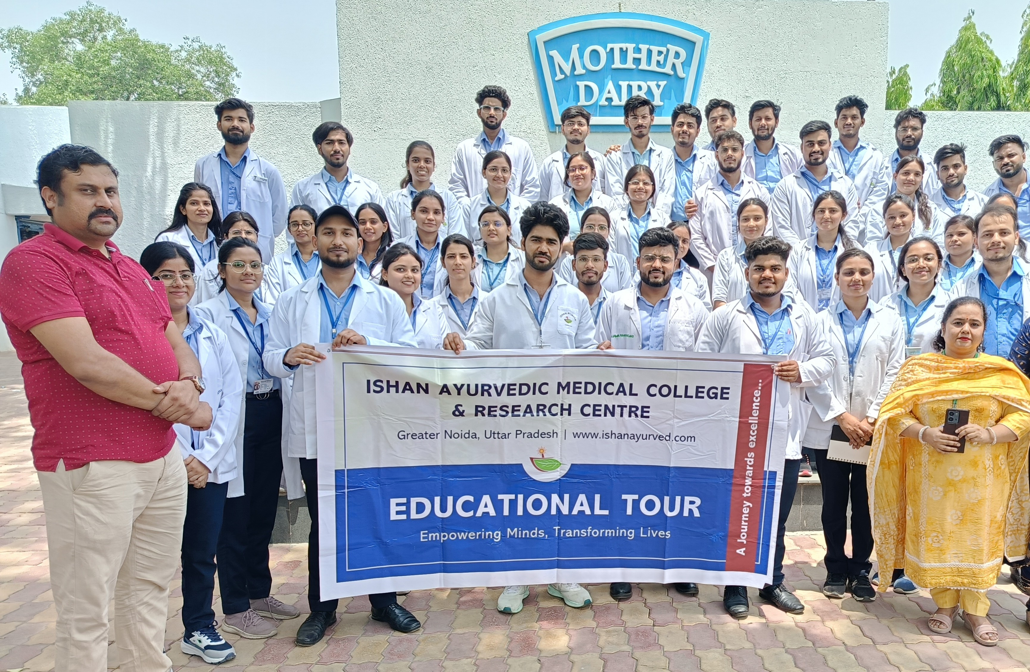 Industrial Visit to Mother Dairy